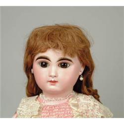 29" LARGE FRENCH DOLL MARKED "MASCOTTE".