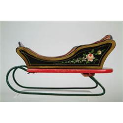 CHARMING 19TH C DOLL'S SLED.