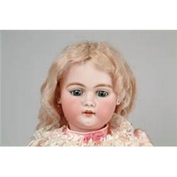 29" SIMON & HALBIG BISQUE SOCKET HEAD DOLL.
