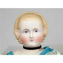 28" PARIAN SHOULDER HEAD DOLL.
