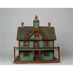 FASCINATING FOLK ART BUILDING/ DOLL HOUSE.