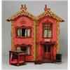 Image 1 : CHARMING LITHOGRAPH BRICK DOLL HOUSE.