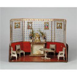 FRENCH STYLE ROOM SETTING.