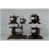 Image 1 : LOT OF FIVE CHILDREN'S TOY SEWING MACHINES. 