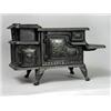 Image 1 : RARE SALESMAN SAMPLE CAST IRON COOK STOVE.