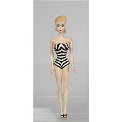 11" HARD PLASTIC BARBIE DOLL.