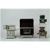 Image 1 : LOT OF FOUR DOLL COOK STOVES.   