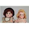 Image 1 : LOT OF 2 ARMAND MARSEILLE BISQUE SHOULDER HEAD DOLLS.