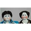 Image 1 : LOT OF SIX CHINA HEAD DOLLS-THREE BLONDE, THREE BLACK HAIR.
