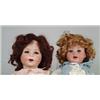 Image 1 : LOT OF 2 GERMAN BISQUE HEAD BABIES.  