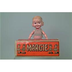 10" WOOD JOINTED DOLL "MARGIE" IN O.B.