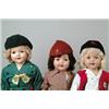 Image 1 : LOT OF 3 COMPOSITION DOLLS.