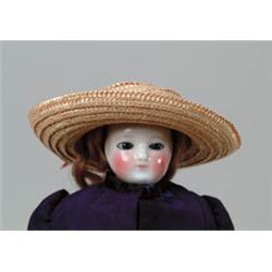 16-1/2" CHINA HEAD DOLL.
