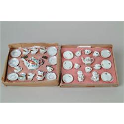 LOT OF 4 TEA SETS W/OB.