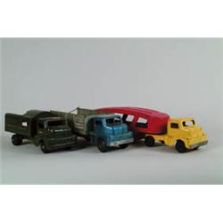 THREE STRUCTO TRUCKS.