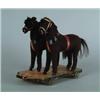 Image 1 : DOUBLE HORSE PLATFORM PULL TOY.