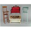Image 1 : LOT OF FOUR PIECES OF DOLL OR CHILDREN'S FURNITURE.