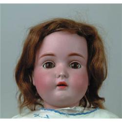 GERMAN BISQUE HEAD (KESTNER) DOLL. 