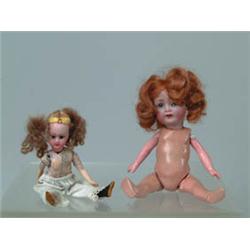 LOT OF MISCELLANEOUS DOLLS AND PARTS.