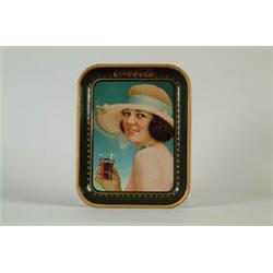 1922 COCA-COLA SERVING TRAY.