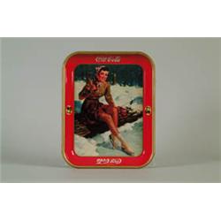 1941 COCA-COLA SERVING TRAY.