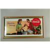 Image 1 : COCA-COLA CARDBOARD SIGN.