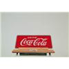 COKE COUNTER SIGN "DRINK COCA-COLA".
