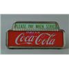 SCARCE COKE LIGHTED COUNTER SIGN.
