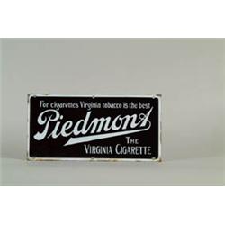 PORCELAIN SIGN FOR PIEDMONT CIGARETTES.