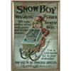 Image 1 : SNOW BOY WASHING POWDER SIGN.