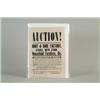 Image 1 : AUCTION BROADSIDE.
