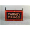 Image 1 : CARNEY DRUGS ELECTRIFIED 3-D HANGING SIGN.