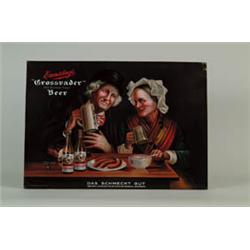 EMMERLING'S BEER TIN SIGN.