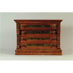 CLARK'S SPOOL CABINET.