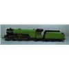 Image 1 : SPECTACULAR 5" GAUGE ENAMELED LOCOMOTIVE AND COAL CAR.