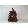 Image 1 : MAGNIFICENT BLACK FOREST CARVED WALNUT CUCKOO CLOCK.