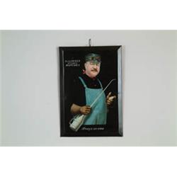 ILLINOIS SPRINGFIELD WATCHES TIN SIGN.  