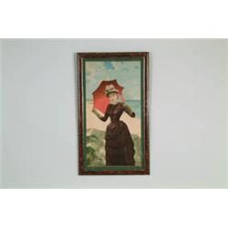 ROLL DOWN LITHO SIGN FOR STAR SOAP. 