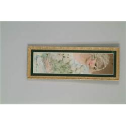 LITHO ROLL DOWN POMPEIAN BEAUTY LITHO DATED 1927.