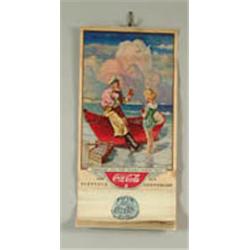 1936 COCA-COLA CALENDAR.  