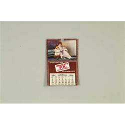 WRIGLEY'S GUM 1924 CALENDAR.