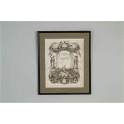 EARLY 1856 DATED AGRICULTURAL SOCIETY DIPLOMA.