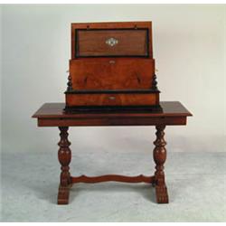 13" INTERCHANGEABLE CYLINDER MUSIC BOX.