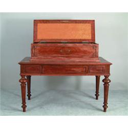 G. BAKER-TROLL & CO. 16" CYLINDER MUSIC BOX.