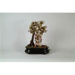 LARGE ANTIQUE FRENCH MUSICAL AUTOMATION "A VISIT TO THE DENTIST"