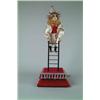 Image 1 : LARGE ACROBATIC CLOWN ON LADDER MUSICAL AUTOMATION.