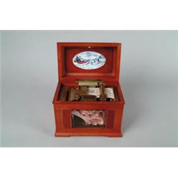 CONTEMPORARY ELECTRIC PLAYER MUSIC BOX.