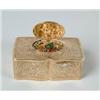 Image 1 : BEAUTIFUL GOLD-PLATED SINGING BIRD BOX.   