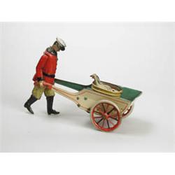 UNUSUAL G & K MAN WITH TWO DUCKS.