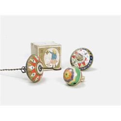 THREE LEHMANN TOPS, ONE W/ O.B.